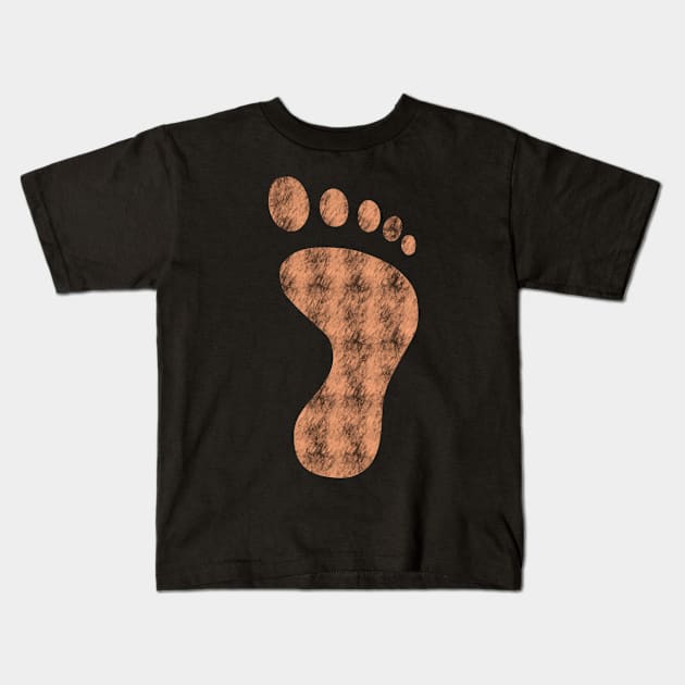 Brass Step Kids T-Shirt by MarieStar